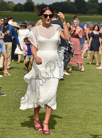celebrity guest Stephanie Mendoros Gold Cup Polo 2018