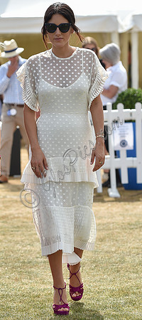 celebrity guest Stephanie Mendoros Gold Cup Polo 2018