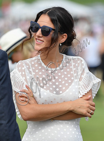 Stephanie Mendoros at the Gold Cup Polo Final 2018