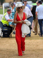 Mariya Dykalo at Gold Cup Polo Final 2018