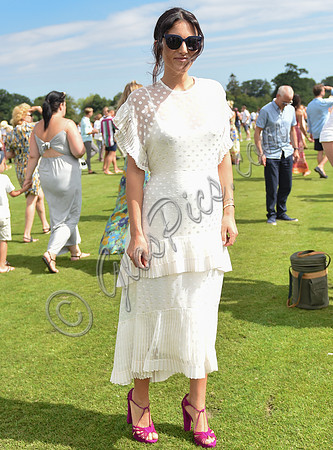 celebrity guest Stephanie Mendoros at Gold Cup Polo 2018