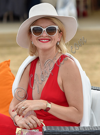 Mariya Dykalo at Gold Cup Polo Final 2018