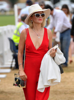 Mariya Dykalo at Gold Cup Polo Final 2018