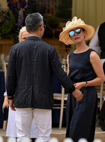 invited guests at the Gold Cup Polo Final 2018
