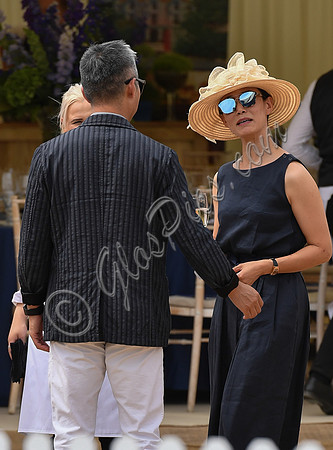invited guests at the Gold Cup Polo Final 2018