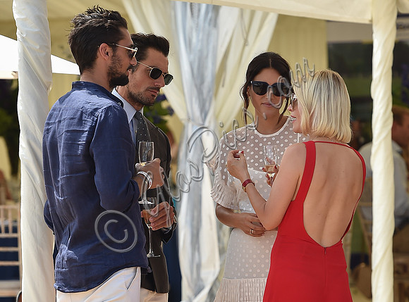 Mariya Dykalo at Gold Cup Polo Final 2018