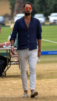 celebrity guest Hugo Taylor at  Gold Cup Polo 2018