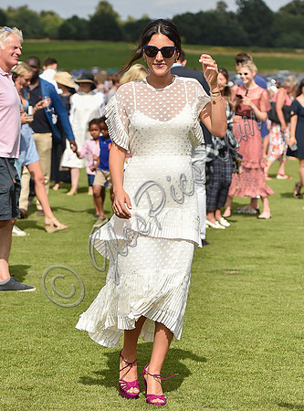 celebrity guest Stephanie Mendoros Gold Cup Polo 2018