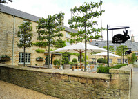 external views of The Wild Rabbit pub, Kingham