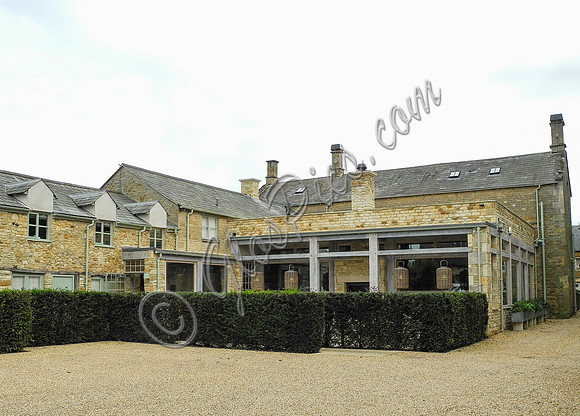 external views of The Wild Rabbit pub, Kingham