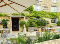external views of The Wild Rabbit pub, Kingham