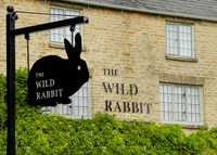 external views of The Wild Rabbit pub, Kingham