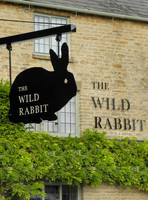 external views of The Wild Rabbit pub, Kingham