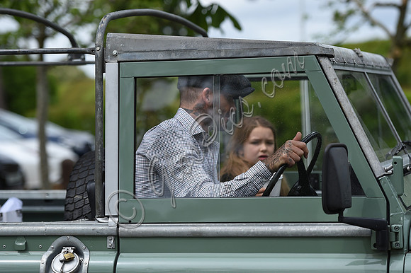 David and Harper Beckham
