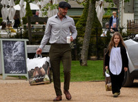 David and Harper Beckham