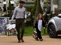 David and Harper Beckham