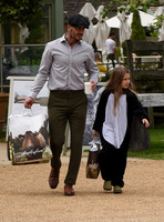 David and Harper Beckham
