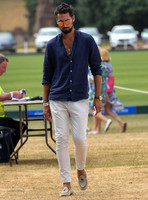 celebrity guest Hugo Taylor at  Gold Cup Polo 2018