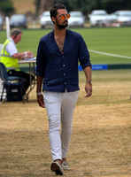 celebrity guest Hugo Taylor at  Gold Cup Polo 2018