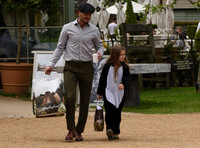 David and Harper Beckham