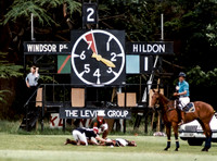 Prince Charles  break his right arm during a polo match in Cirencester, England - 19th June, 1990