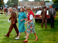 HRH Diana, Princess of Wales with Lady Vestey