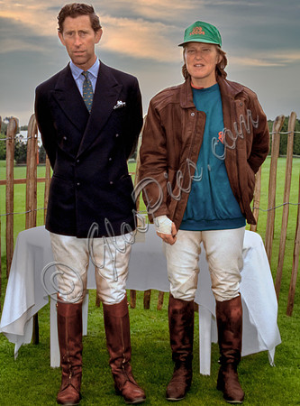 Prince Charles with Claire Tomlinson