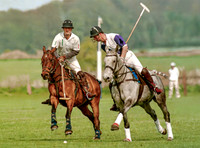 Prince Charles first game of the polo season at Aston Down- 4th May, 1996