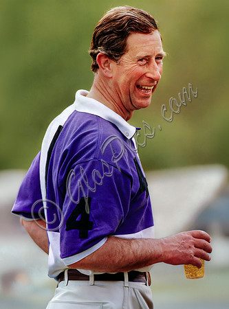 Prince Charles enjoying a drink
