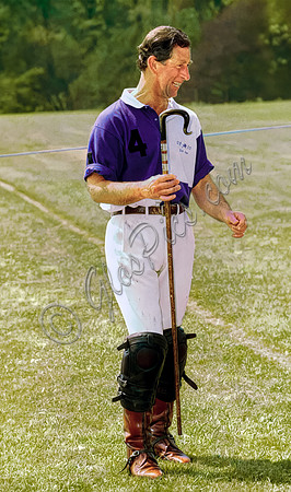 Prince Charles with the Dalwhinnie Crook