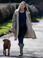 Jessica Clarke with dog