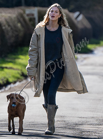 Jessica Clarke with dog