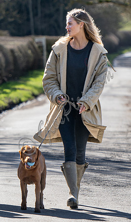 Jessica Clarke with dog