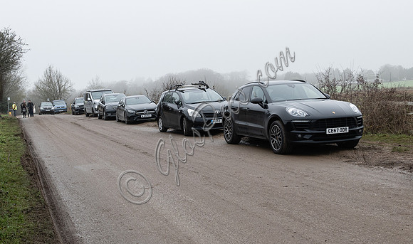 traffic chaos at Diddly Squat farm shop
