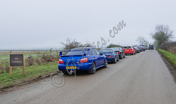 traffic chaos at Diddly Squat farm shop