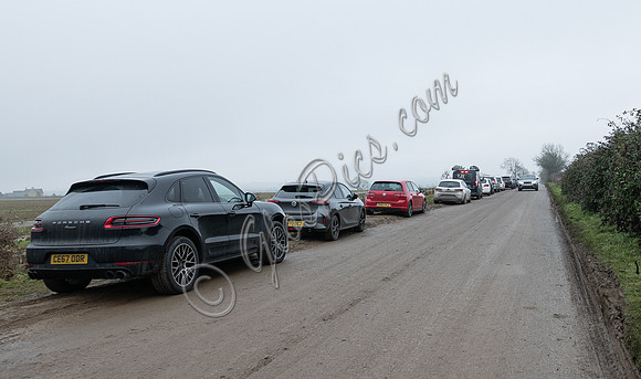 traffic chaos at Diddly Squat farm shop