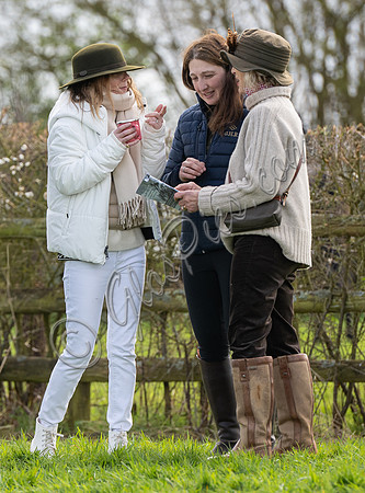 Geri Halliwell Horner, Sara Horner and Maxine Filby