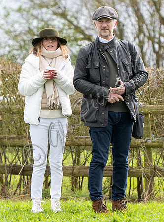 Christian and Geri Horner at Kimblewick Races,  Easter Saturday, 2026