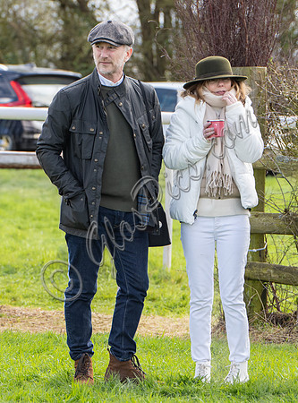 Christian and Geri Horner at Kimblewick Races,  Easter Saturday, 2026