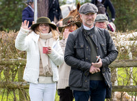 Christian and Geri Horner at Kimblewick Races, Easter Saturday - 4th April, 2026