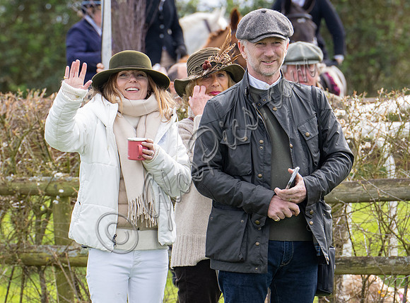 Christian and Geri Horner at Kimblewick Races,  Easter Saturday, 2026