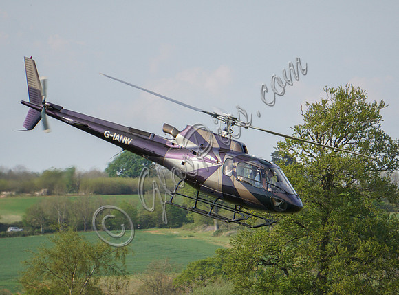 Cressida Bonas leaves by helicopter