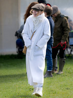 Christan and Geri Horner at Bicester Point to Point, Edgcote, Banbury, Oxfordshire - 12th April, 2026