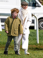 ​​​​​​​Geri Halliwell Horner with son Monty
