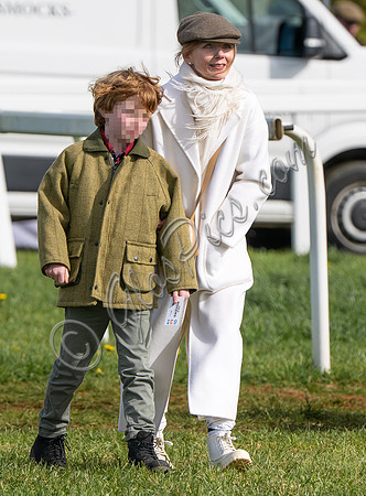 ​​​​​​​Geri Halliwell Horner with son Monty