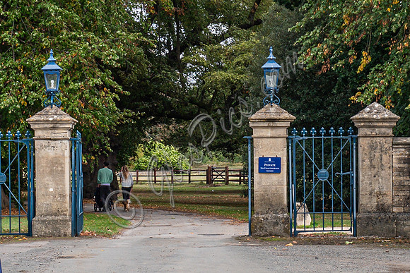 Badminton Estate, House and village
