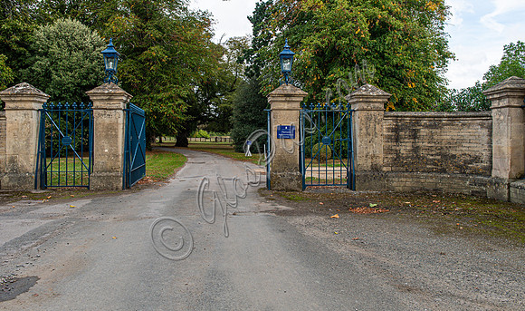 Badminton Estate, House and village