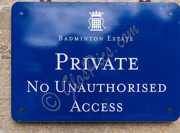 Badminton Estate, House and village