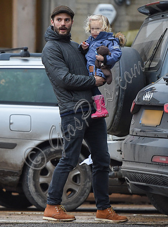 Jamie Dornan with daughter Dulcie