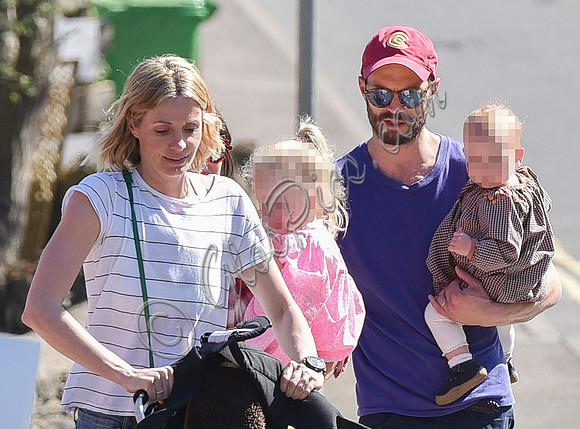 Jamie Dornan with kids